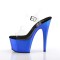 Adore-708 - Clear Blue Chrome  