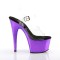 Adore-708 - Clear Purple Chrome  