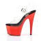 Adore-708 - Clear Red Chrome  