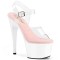 Adore-708 - Clear Pink White
