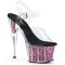 Adore-708CG - Clear Pink Confetti Glitter  