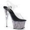 Adore-708CG - Clear Silver Confetti Glitter  
