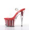 Adore-708G - Clear Red Glitter Inserts  