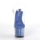 Adore-708G - Clear Royal Blue Glitter Inserts  