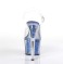 Adore-708G - Clear Royal Blue Glitter Inserts  