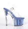 Adore-708G - Clear Royal Blue Glitter Inserts  