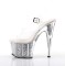 Adore-708G - Clear Silver Glitter Inserts  