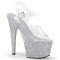 Adore-708HMG - Clear Silver Multi Glitter  