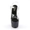 ADORE-708LG - Clear Black Holo Glitter