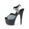 Adore-708N-DT - Pewter Hologram Black Matte  