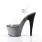 Adore-708OMBRE - Clear Silver Black Ombre  