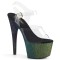 Adore-708OMBRE - Clear Emerald Poison Black  