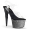 Adore-708OMBRE - Clear Silver Black Ombre  