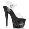 Adore-708TIP-02 - Clear Black Silver - Tip Me