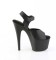 Adore-708UL - Black Faux Leather Matte