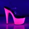 Adore-708Uv - Clear Neon Pink