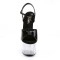 Adore-709 - Black Pat Clear  