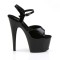 Adore-709 - Black Patent Black