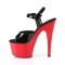 Adore-709 - Black Pat Red  