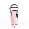 Adore-709 - Black Pat Rose Gold Chrome  