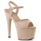 Adore-709FS - Beige Faux Suede  