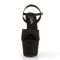Adore-709FS - Black Faux Suede  