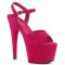 Adore-709FS - Pink Faux Suede  