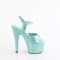 Adore-709GP - Blue Glitter Patent
