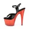 Adore-709T - Black Pat Red  