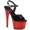 Adore-709T - Black Pat Red  