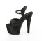 Adore-709WR - Black Shimmering Fabric