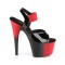 Adore-714BR - Black Pat Red  