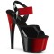 Adore-714BR - Black Pat Red  
