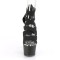 Adore-748SP - Black Snake Print Patent Matte