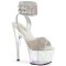 Adore-791HTRS - Silver AB Rhinestones TPU Hologram