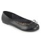 ANNA-01 - Black  Faux Leather