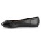 ANNA-01 - Black  Faux Leather