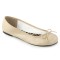 ANNA-01 - Cream  Faux Leather