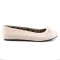 ANNA-01 - Cream  Faux Leather