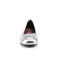ANNA-01 - Silver  Faux Leather