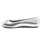 ANNA-01 - Silver  Faux Leather