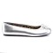 ANNA-01 - Silver  Faux Leather