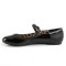 Anna-02 - Black Faux Leather