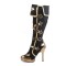 Funtasma Arena-2012 - Black Microfiber-Gold Pu