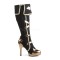 Funtasma Arena-2012 - Black Microfiber-Gold Pu
