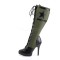 ARENA-2022 - Black Pu Army Green Canvas