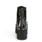 Ashes-100 - Black Pat Vegan Leather  