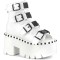 Ashes-70 - White Vegan Leather  