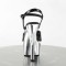 ASPIRE-609 - Black Patent Silver Chrome