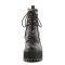 ASSAULT-100 - Black Vegan Leather